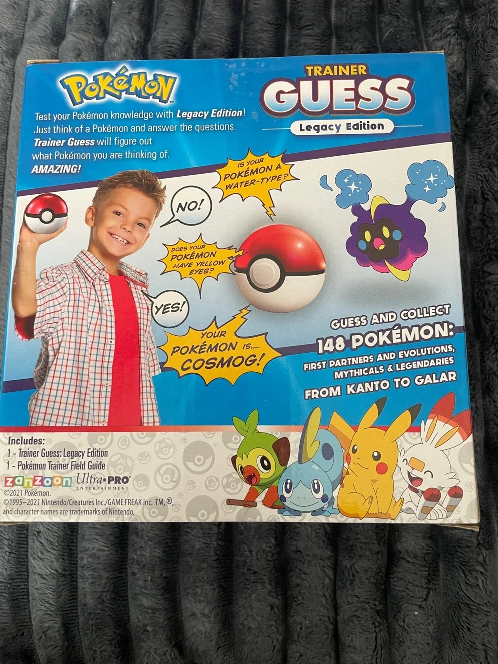 Trainer Guess Legacy Edition Electronic Game - Red/White Poké Ball